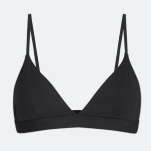 COPY - MeUndies Black Triangle Bralette Womens